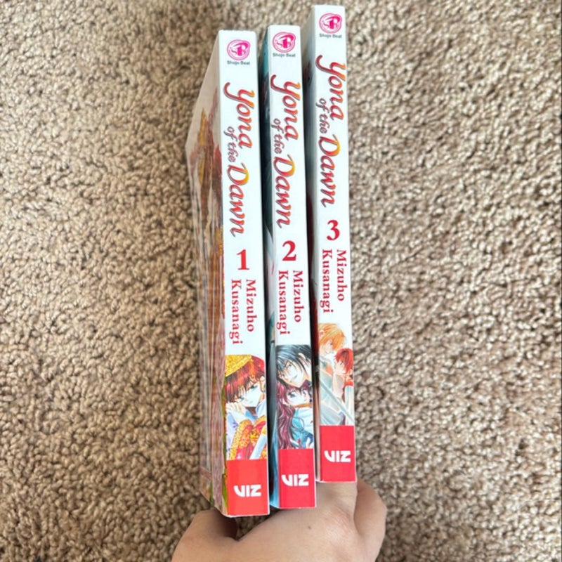 Yona of the Dawn, Vol. 1-3