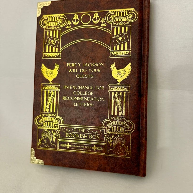 Bookish Box Percy Jackson and the Chalice of the Gods