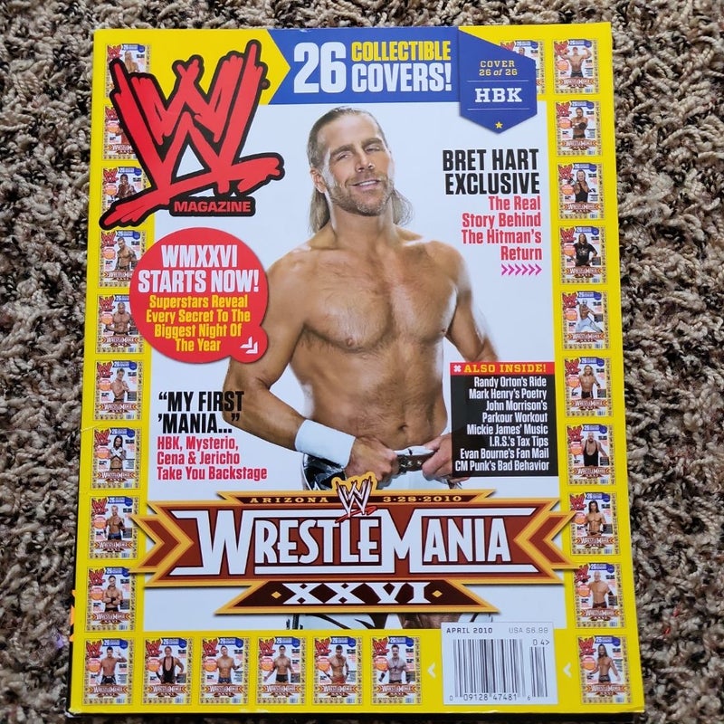 WWE magazines 