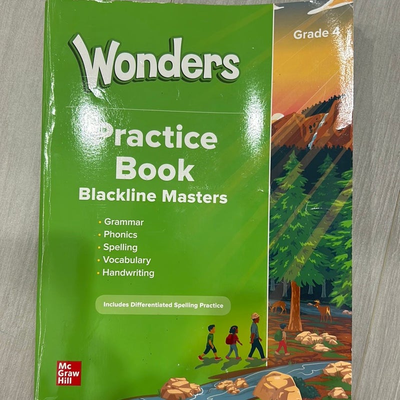 Wonders Grade 4 National Practice Book