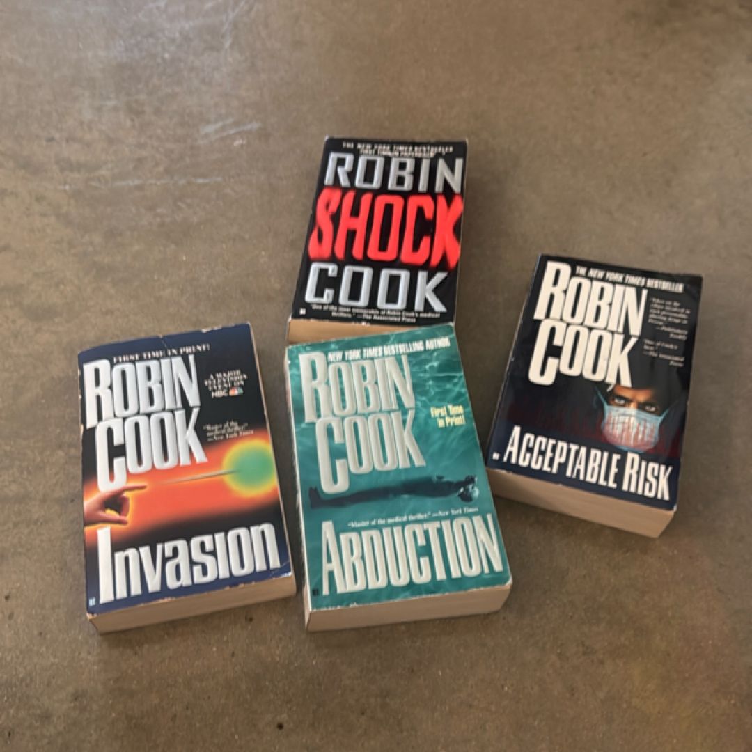 Robin Cook 4 book bundle