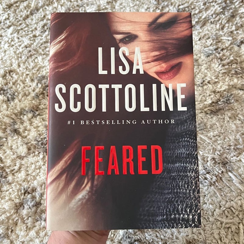 Feared Lisa Scottoline Hardback with dust cover