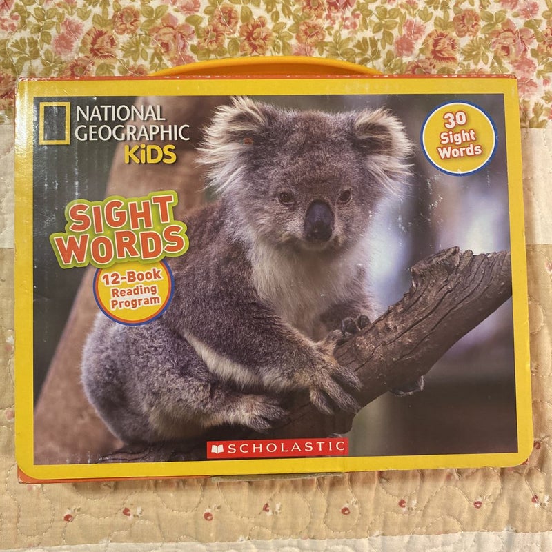 National Geographic Kids ナショジオ　sightword National Geographic Kids Sight Words 12-Book Reading Program