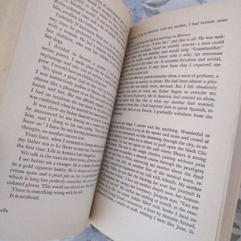The Diary of Anais Nin Volume 1 1931-1934