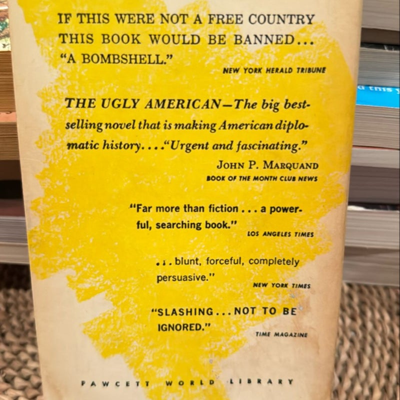 The Ugly American, Vintage Paperback, copyright 1958 