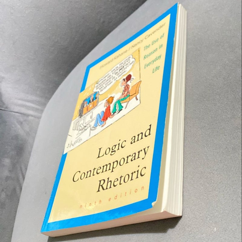 Logic and Contemporary Rhetoric