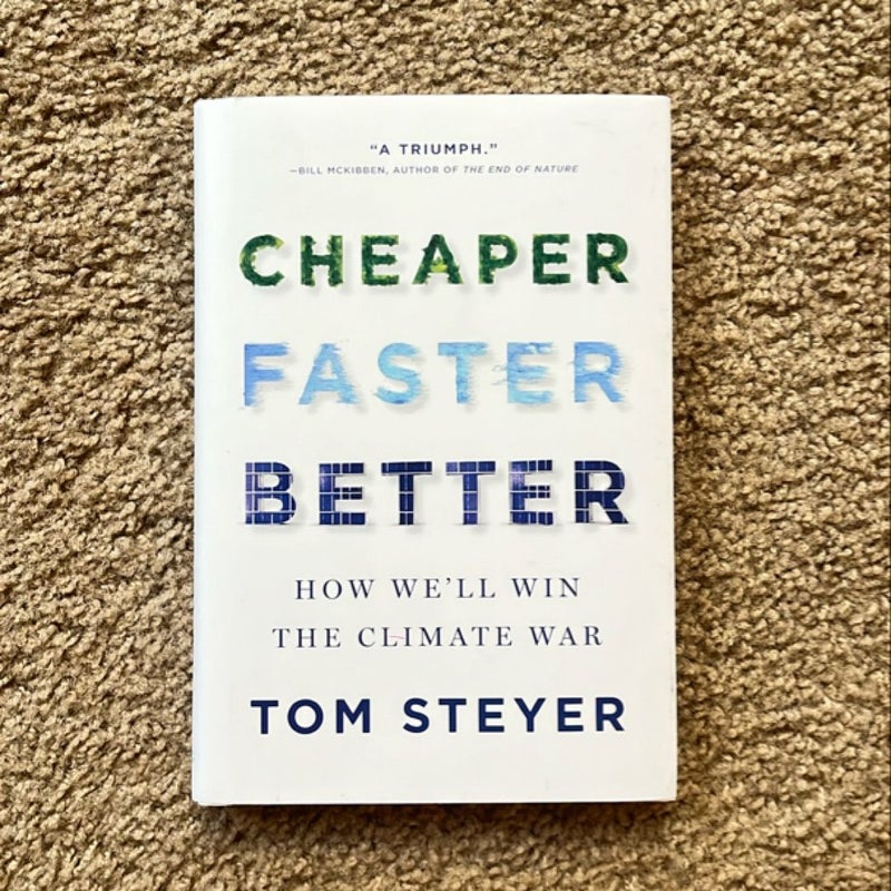 Cheaper, Faster, Better