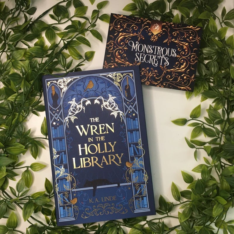 The Wren in the Holly Library FairyLoot Romantasy Exclusive SIGNED by author 