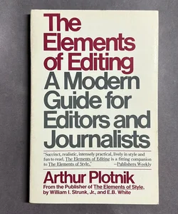 Elements of Editing