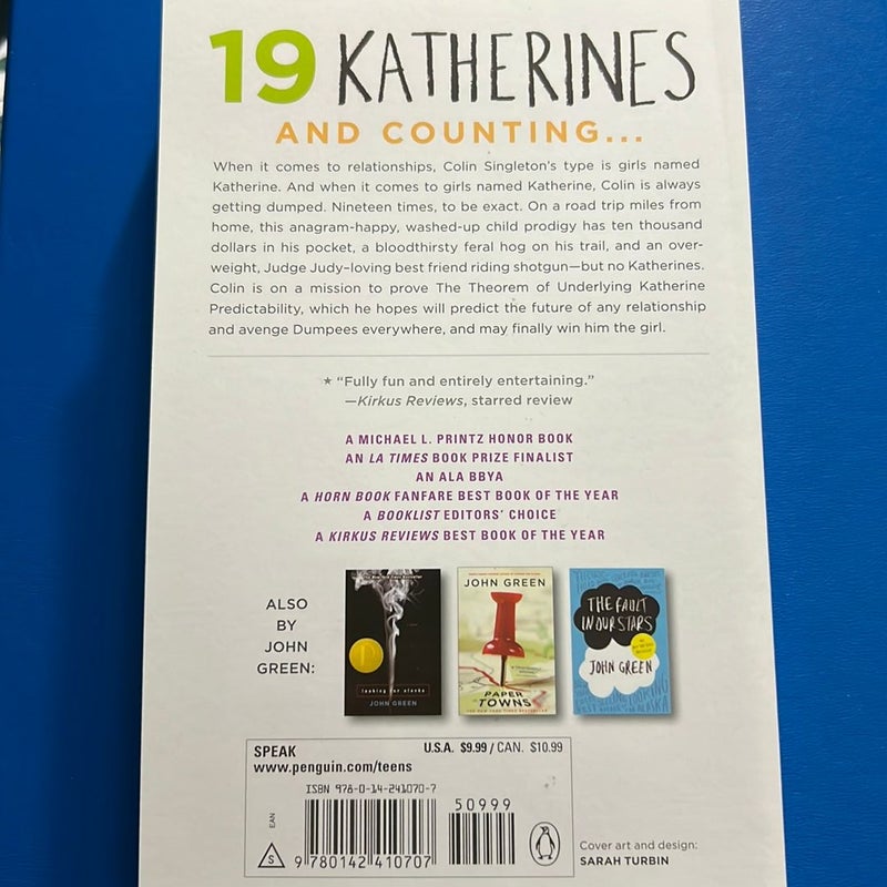 An Abundance of Katherines