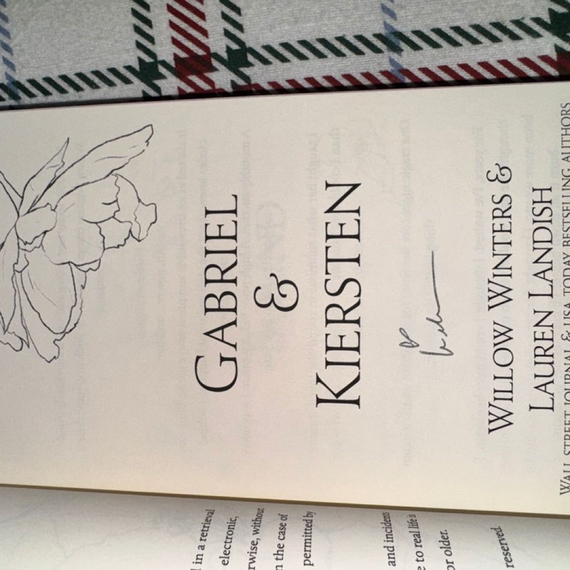Gabriel & Kirsten discreet Patreon foiled edition: Bound