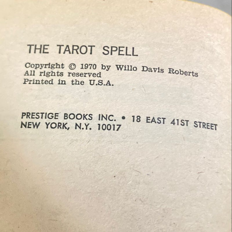 The Tarot Spell (VINTAGE 1970)