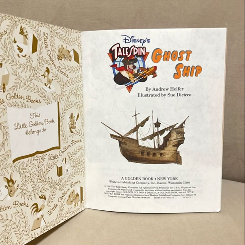 Disney's Ghostship Little Gold