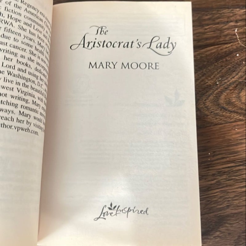 The Aristocrat's Lady