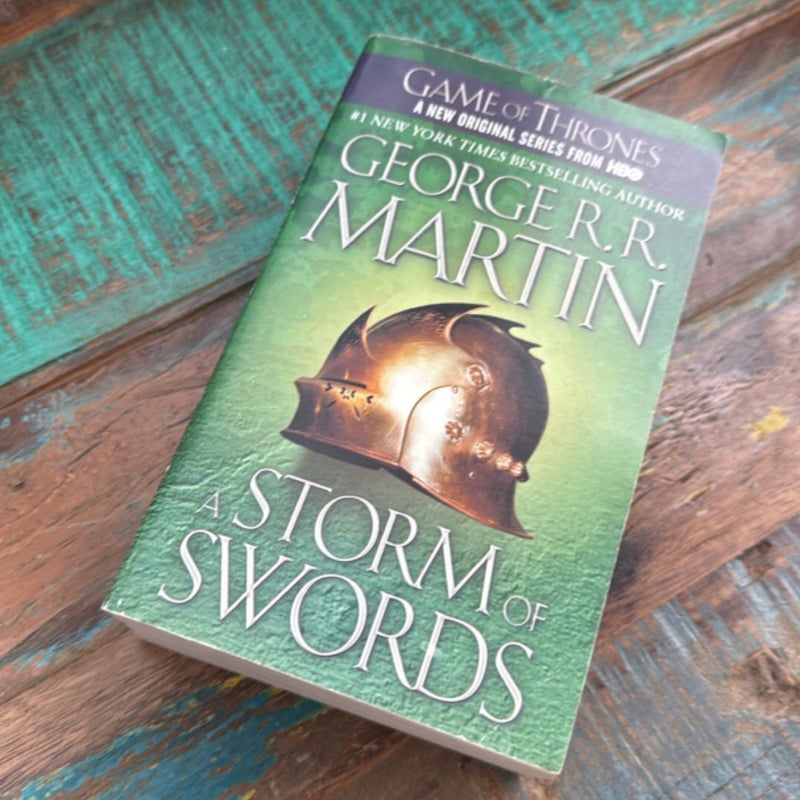 A Game of Thrones, A Clash of Kings, A Storm of Swords, A Feast of Crows