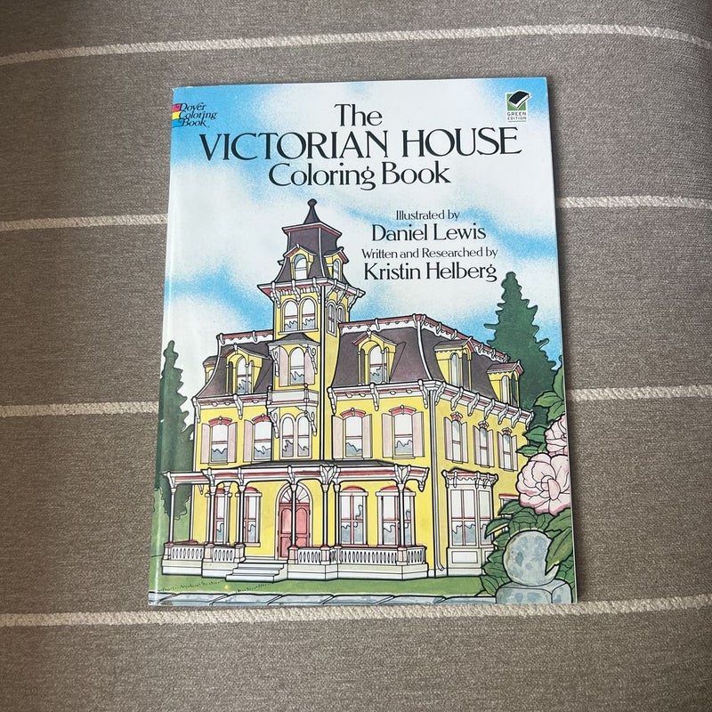 The Victorian House Colouring Book