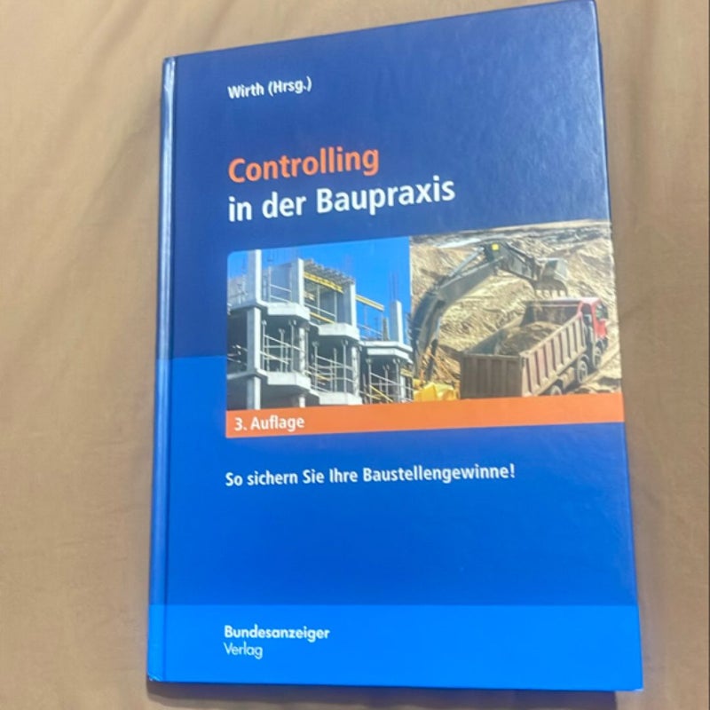 Controlling in der Baupraxis 