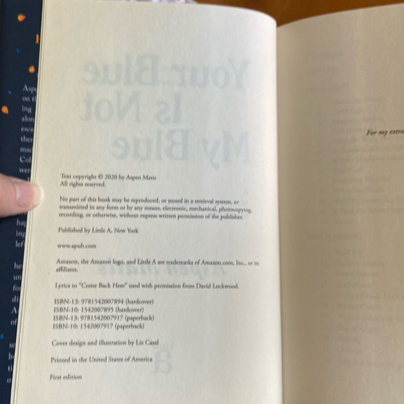 Your Blue Is Not My Blue