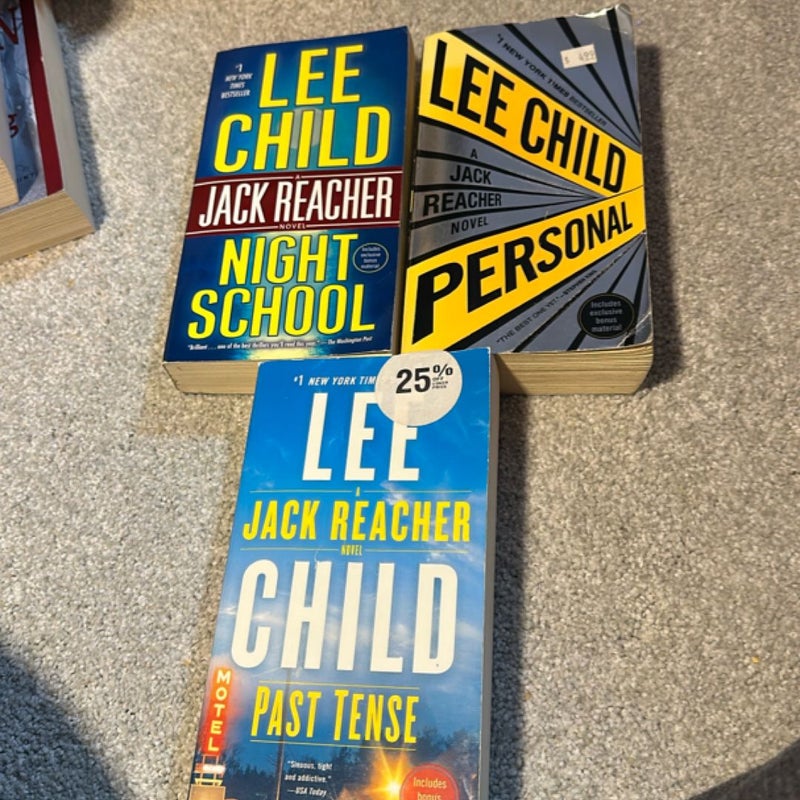A Jack Reacher Novel (3 Books) 