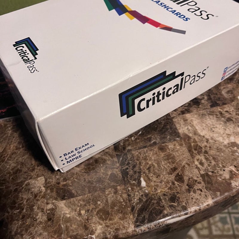 Critical Pass MBE flashcards 2019