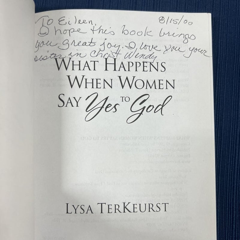 What Happens When Women Say Yes to God