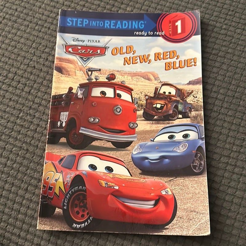 Old, New, Red, Blue! (Disney/Pixar Cars)