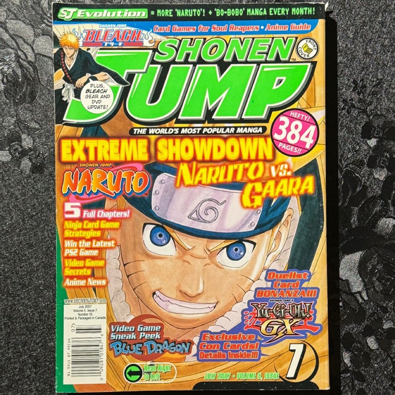 Shonen Jump Volume 5 Issue 7 Number 55 July 2007