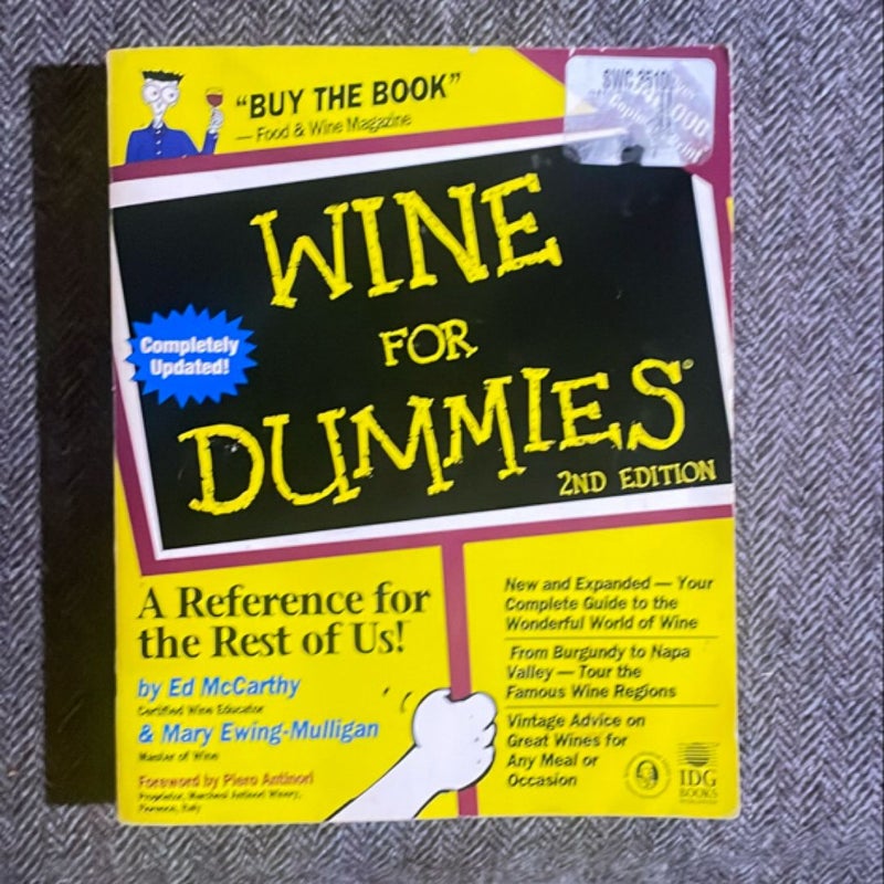 Wine for Dummies