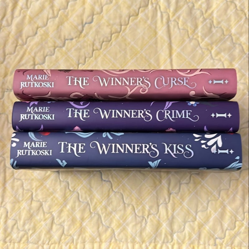 The Winner’s Trilogy - Signed Illumicrate Editions - entire series