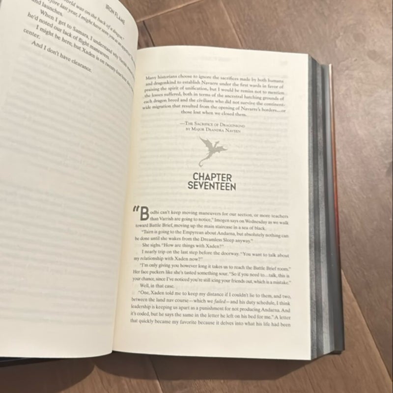 Iron Flame (First Edition) 