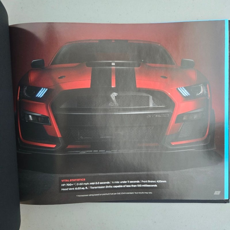 2020 Ford Mustang Shelby GT500 Original Car Sales Brochure Catalog Hardback Book