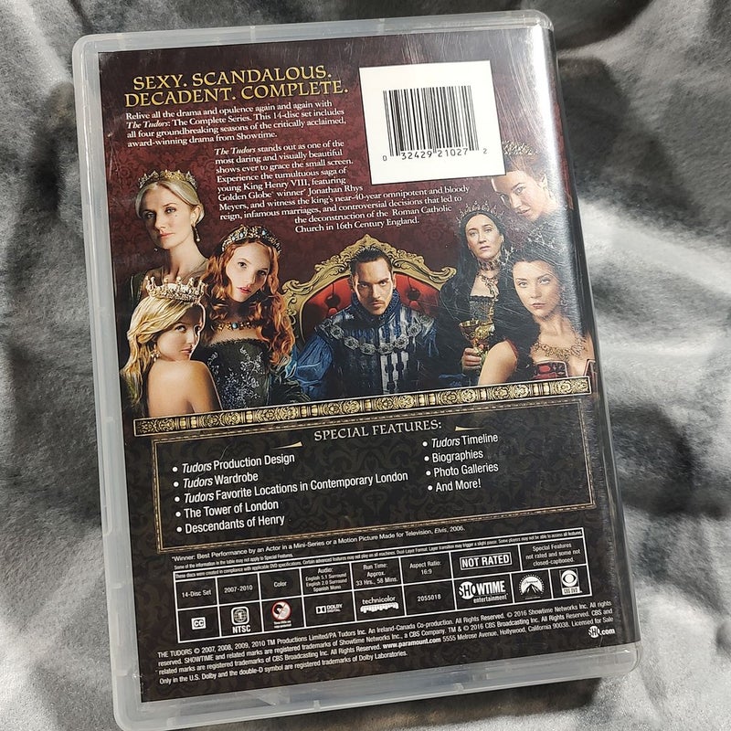 The Tudors the complete series dvd set