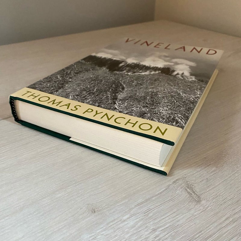 Lot of Two Thomas Pynchon First Edition Hardback Books: Vineland & Mason + Dixon