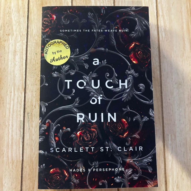 SIGNED A Touch of Ruin