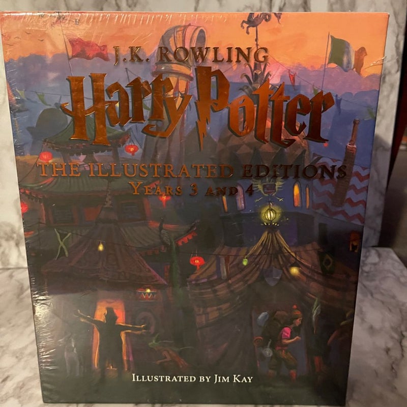 Harry Potter Illutrated Series Set 