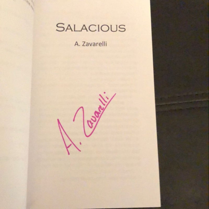 Salacious (Signed Copy) 