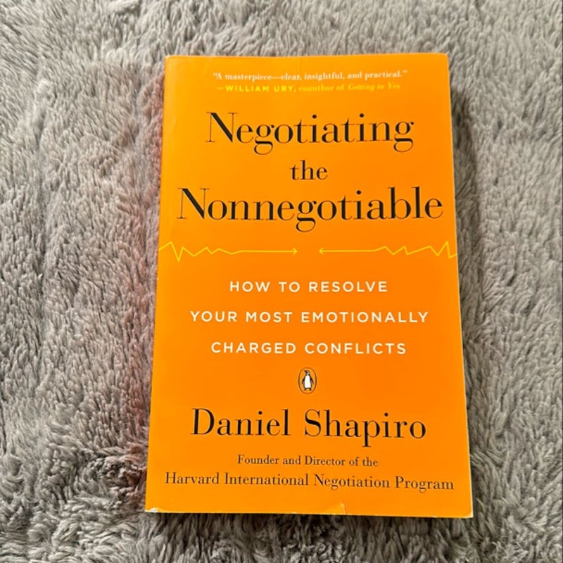 Negotiating the Nonnegotiable