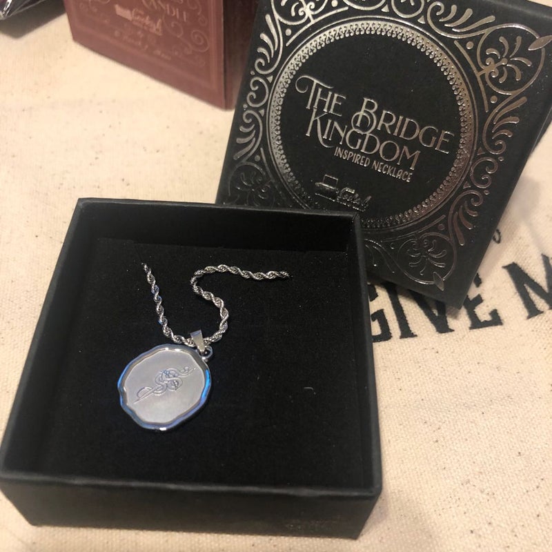 ✨ New! Bookish Box Necklace by The Bridge Kingdom. By: Danielle L. Jensen ✨