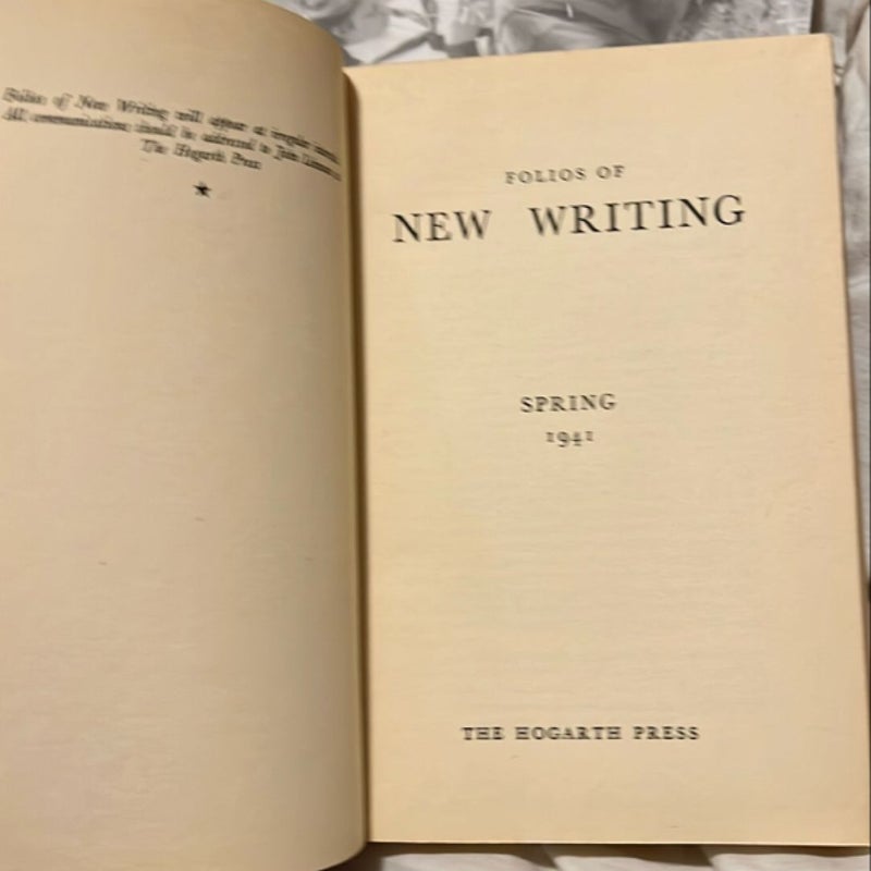 Folios of New Writing, Spring 1941