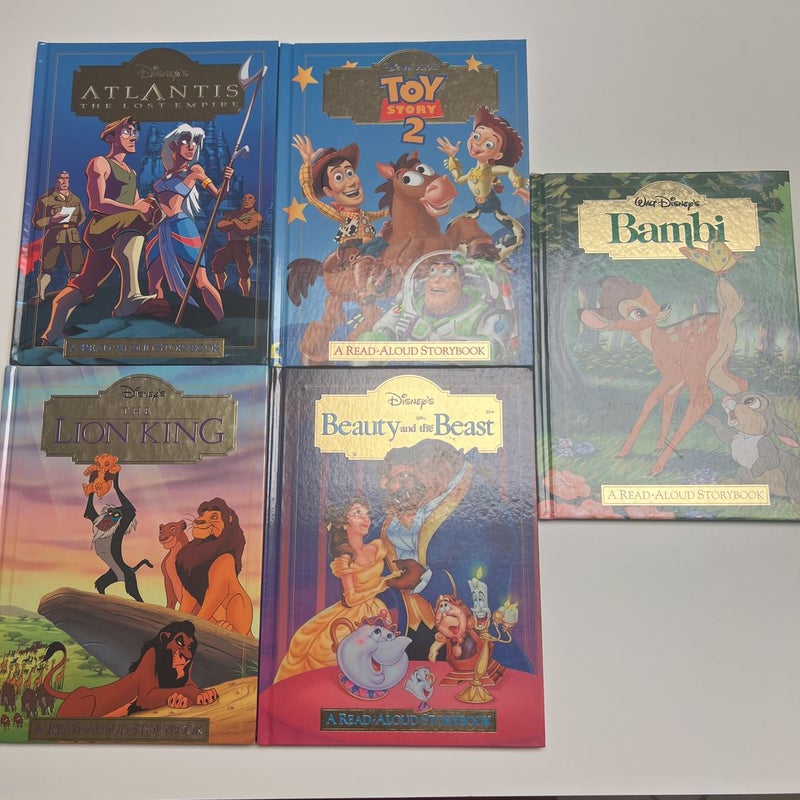 RARE! Disney Read Aloud Storybook Bundle