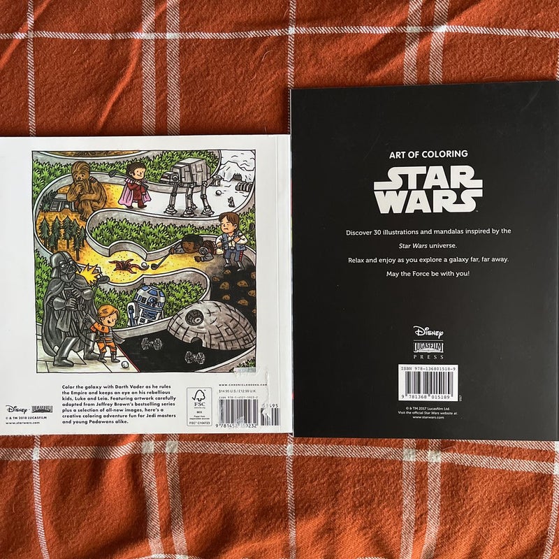 Darth Vader and Family Coloring Book by Jeffrey Brown, Paperback ...