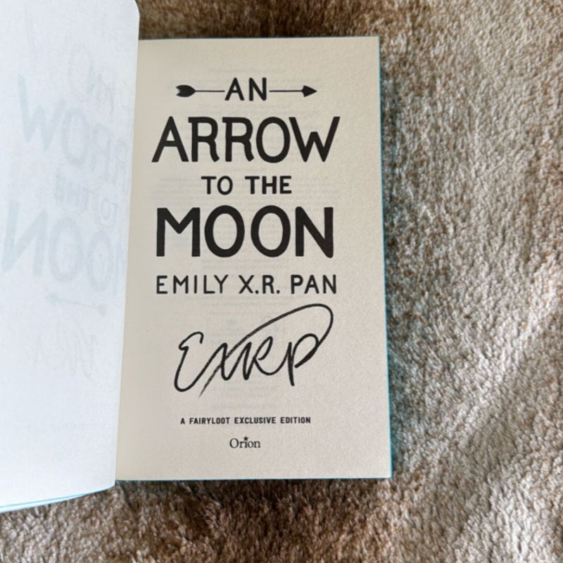 An Arrow to the Moon *Fairyloot Exclusive Paperback Edition* *Hand Signed*