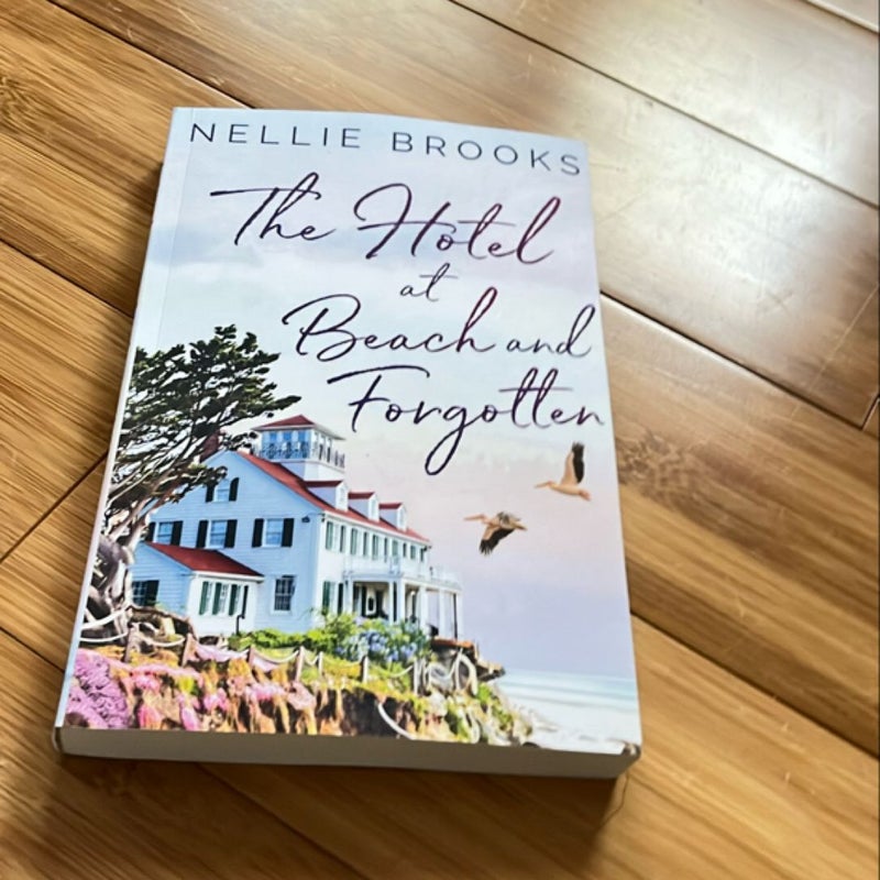 The hotel at beach and forgotten