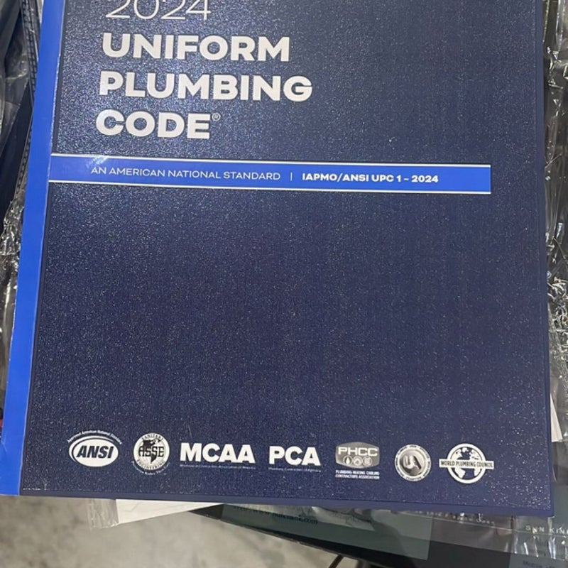 2024 uniform plumbing code 