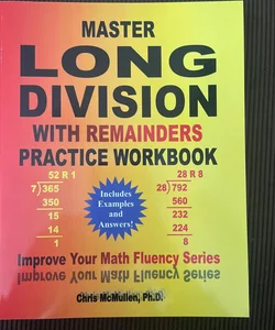 Master Long Division with Remainders Practice Workbook