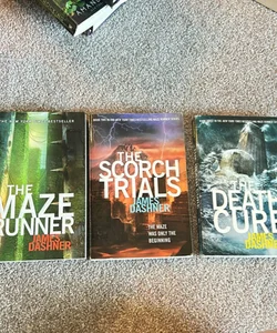 The Maze Runner; The Scorch Trial; The Death Cure (Books 1-3)