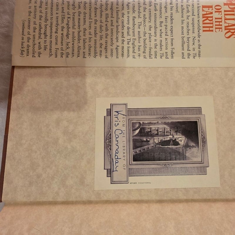 The Pillars of the Earth first edition