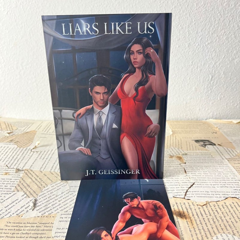 Liars Like Us By J.T Geissinger Bookaholic book box