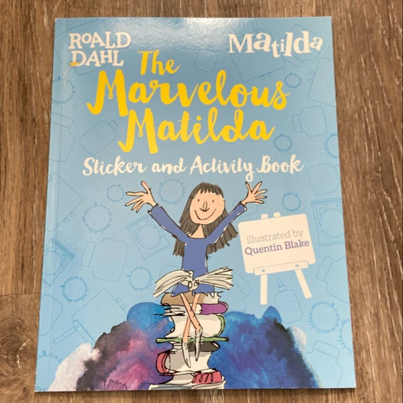 The Marvelous Matilda Sticker and Activity Book