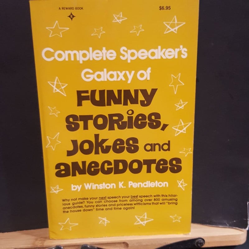 Complete speakers Galaxy of funny stories, jokes and anecdotes F627